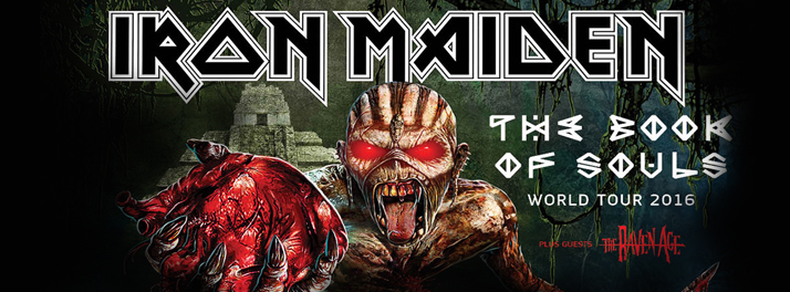 Iron Maiden The Book Of Souls Tour 