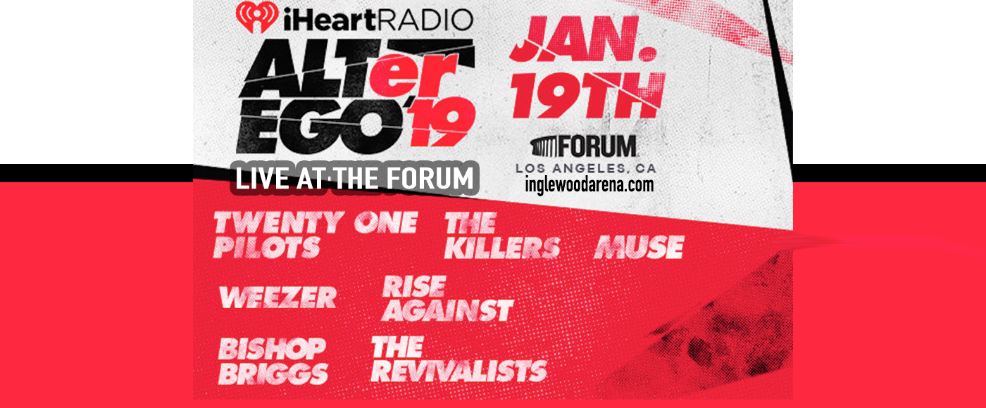 IHeartRadio ALTer Ego: Twenty One Pilots, Muse, The Killers & Weezer