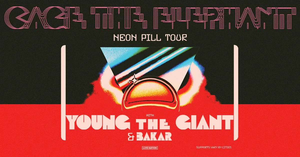 Cage The Elephant, Young The Giant & Bakar