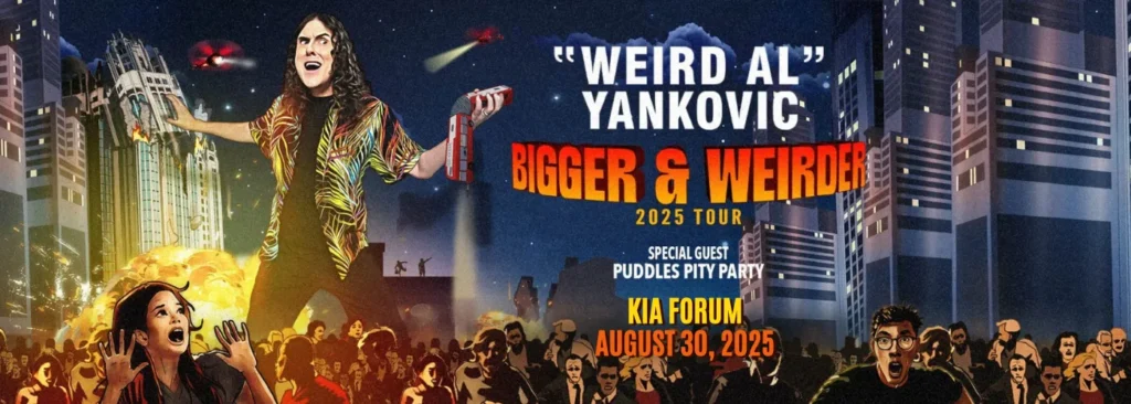 Weird Al Yankovic & Puddles Pity Party at The Kia Forum